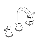 Смеситель для раковины GROHE Grandera на 3 отверстия, M-size, хром (20389000)