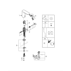 Смеситель для раковины GROHE BauCosmopolitan E инфракрасный, хром (36451000)