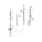 Смеситель для ванны GROHE Essence на 4 отверстия, холодный рассвет матовый (25251GN1)