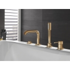 Смеситель для ванны GROHE Essence на 4 отверстия, холодный рассвет матовый (25251GN1)