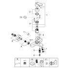 Смеситель для ванны GROHE Eurosmart Cosmopolitan, хром (32831000)
