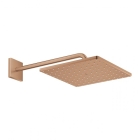 Верхний душ GROHE Rainshower Mono 310 Cube, 9,5 л/мин, 1 режим, 422 мм, теплый закат матовый (26564DL0)