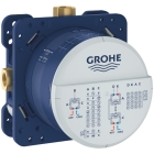 Душевая система GROHE Essence со смесителем для ванны, темный графит матовый (25287AL0)