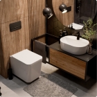 Комплект инсталляции GROHE Rapid SL NW0145/S с унитазом AQUAme AQM2003 и сиденьем с микролифтом (NW0275)
