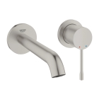 Внешняя часть смесителя для раковины GROHE Essence на 2 отверстия, M-Size, суперсталь (19408DC1)