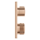 Внешняя часть термостата для ванны GROHE Allure скрытого монтажа на 2 потребителя, квадратная, теплый закат матовый (19446DL2)