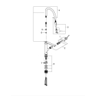 Смеситель для кухни GROHE Concetto профессиональный, хром (31491000)