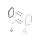 Внешняя часть термостата для душа GROHE Eurosmart Cosmopolitan E инфракрасный, хром (36463000)