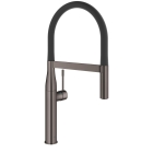 Смеситель для кухни GROHE Essence профессиональный, темный графит глянец (30294A00)