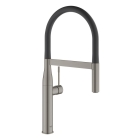 Смеситель для кухни GROHE Essence профессиональный, темный графит матовый (30294AL0)