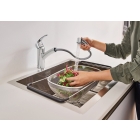Смеситель для кухонной мойки GROHE Eurosmart с вытяжным душем, хром (30305000)