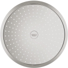 Верхний душ GROHE Rainshower Cosmopolitan 310, 8 л/мин, 1 режим, 380 мм, суперсталь (26066DC0)