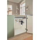 Смеситель для кухонной мойки GROHE Blue Pure BauCurve с функцией фильтрации, с фильтром UltraSafe в комплекте, хром (30582000)