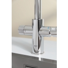 Смеситель для кухонной мойки GROHE Blue Pure Minta с функцией фильтрации, с фильтром в комплекте, хром (30589000)