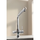 Смеситель для кухонной мойки GROHE Blue Pure Minta с функцией фильтрации, с фильтром в комплекте, хром (30589000)