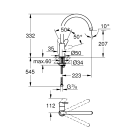 Готовый набор для кухни GROHE BauEdge (NK0007)
