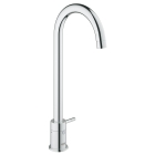 Кран для кухонной мойки GROHE Blue Pure с функцией фильтрации, без фильтра в комплекте, хром (31363000)