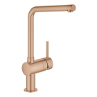 Смеситель для кухни GROHE Minta с поворотным L-изливом, теплый закат матовый (31375DL0)