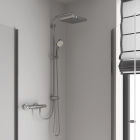 Душевая система GROHE Tempesta Cosmopolitan 250 CUBE с переключателем, хром (26694000)