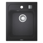 Мойка GROHE K700 с одной чашей, 400 x 500 мм, черный гранит (31650AP0)