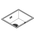 Мойка GROHE K700U с одной чашей, 457 x 406 мм, черный гранит (31653AP0)