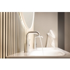 Смеситель для раковины GROHE Essence с донным клапаном, M-size, суперсталь (24173DC1)