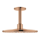 Верхний душ GROHE Rainshower 310 SmartActive с душевым кронштейном, 2 режима, 142 мм, теплый закат глянец (26477DA0)