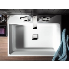 Раковина GROHE Cube Ceramic полувстраиваемая 60 см, альпин-белый (3947900H)