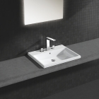 Раковина GROHE Cube Ceramic полувстраиваемая 60 см, альпин-белый (3947900H)