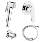 Комплект для гигиенического душа GROHE Tempesta-F, хром (NB0075/S)