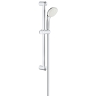 Душевой гарнитур GROHE Tempesta 100, 2 режима струи, душевая штанга 600 мм, 5,7 л/мин, хром/серый (27598001)