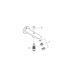 Излив для ванны GROHE BauCosmopolitan с переключателем ванна/душ, хром (13425001)
