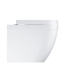 Унитаз напольный приставной безободковый GROHE Euro Ceramic (без сиденья), альпин-белый (39339000)