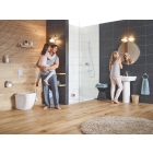 Унитаз напольный приставной безободковый GROHE Euro Ceramic (без сиденья), альпин-белый (39339000)