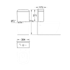 Смывной бачок для унитаза GROHE Euro Ceramic, альпин-белый (39332000)