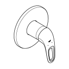 Внешняя часть смесителя для душа GROHE Eurostyle Solid, белая луна (24048LS3)