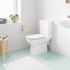 Унитаз напольный безободковый GROHE Bau Edge, альпин-белый (39811000)
