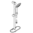 Душевой гарнитур GROHE Euphoria 110 Mono с мыльницей, 1 режим струи, душевая штанга 600 мм, 21,7 л/мин, хром (27266001)