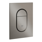 Панель смыва для унитаза GROHE Arena Cosmopolitan S, 2 режима, темный графит матовый (37624AL0)