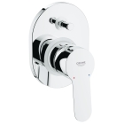 Смеситель для ванны GROHE BauEdge в комплекте с монтажной частью, хром (29039000)
