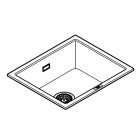Мойка GROHE K700U с одной чашей, 533 x 457 мм, серый гранит (31654AT0)