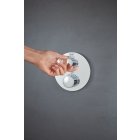 Внешняя часть термостата для ванны GROHE Grohtherm на 2 потребителя, хром (24077000)