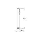 Ручной душ GROHE Euphoria Cube+, 1 режим, хром (27888000)