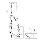 Смеситель для раковины GROHE Eurosmart, M-size, хром (2339330E)