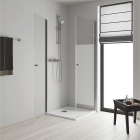 Душевой гарнитур GROHE Tempesta Cosmopolitan 100, 3 режима струи, душевая штанга 600 мм, 9,5 л/мин, хром (27579002)