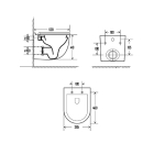 Комплект инсталляции GROHE 38772SH0 с унитазом AQUAme AQM2006 и сиденьем с микролифтом (NW0180)