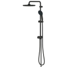 Душевая система GROHE Tempesta System 250 Flex с переключателем потоков, черный (269802431)