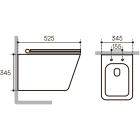 Комплект инсталляции GROHE Rapid SL 38775001 с унитазом Aqueduto MACIO Plus MACТ0240 и сиденьем с микролифтом (NW0244)