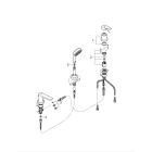 Смеситель для ванны GROHE BauEdge, хром (2511710A)