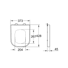 Сиденье для компактного унитаза GROHE Euro Ceramic (без микролифта), альпин-белый (39459000)
